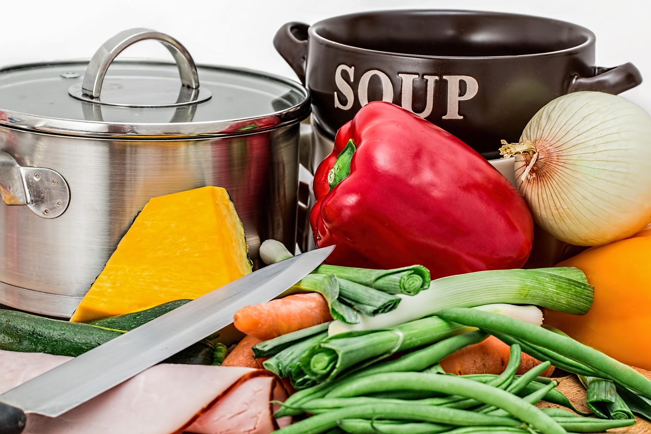 Services vegetables, pot, cooking, ingredients, preparation, knife, food, healthy, carrot, onion, bowl, diet, recipe, pepper, capsicum, paprika, leek, beans, nutrition, homemade, kitchen, cooking, cooking, cooking, cooking, cooking, food, diet, recipe, kitchen, kitchen, kitchen